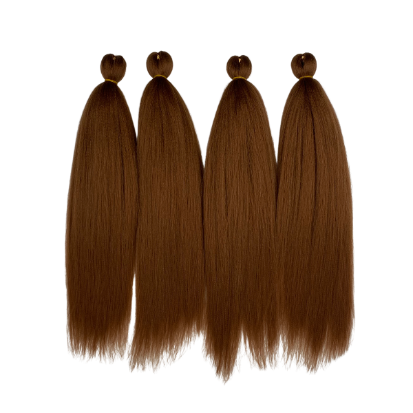 4X Yaki Straight Braiding Hair Synthetic Hair Extension 24 Inches