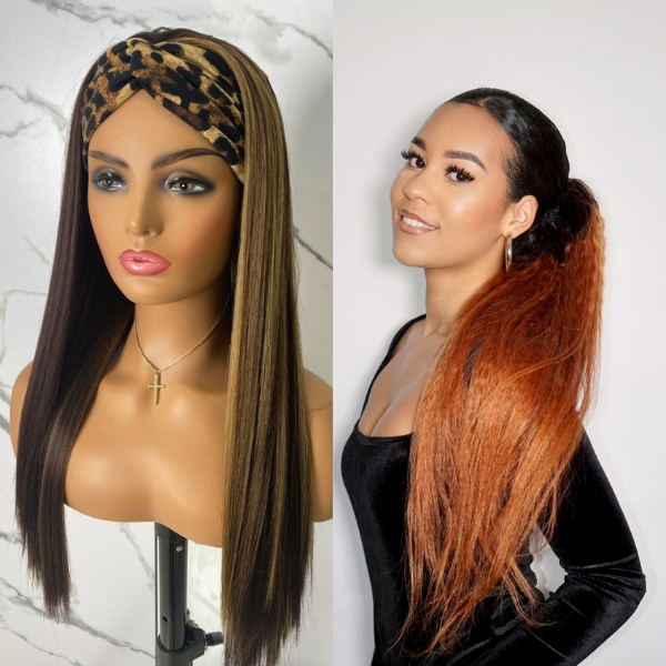 SPECIAL PACKAGE SALE | Beginner Friendly Headband Wig With Ponytails
