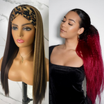 SPECIAL PACKAGE SALE | Beginner Friendly Headband Wig With Ponytails